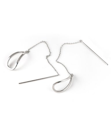 Silver earrings DROP